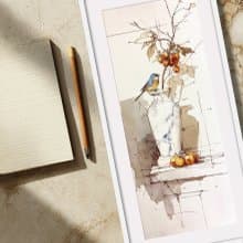 水彩畫-附畫框 | 入厝禮| 掛畫| 民宿佈置|  室內設計| 海報