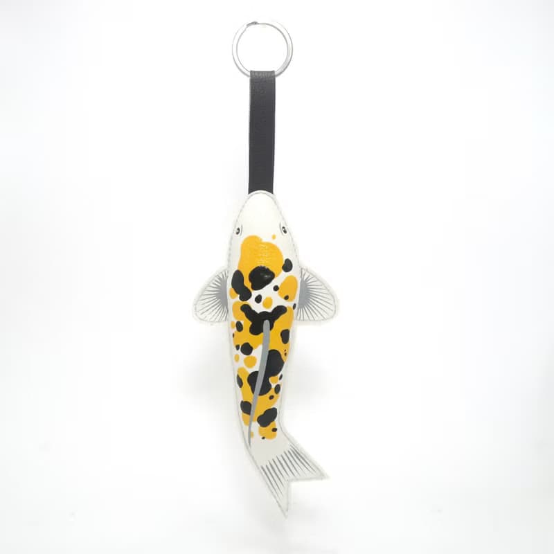 Koi Fish keychain, gift for animal lovers add charm to your bag.