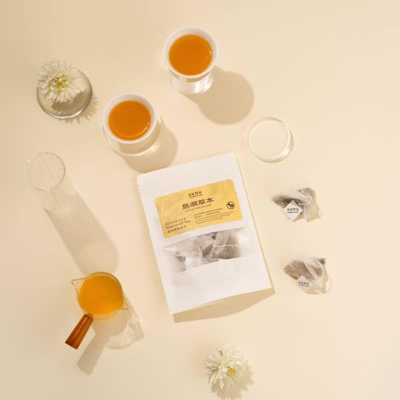 【草本茶包】金柑萬壽菊茶 8入體驗包 30入經濟包 台灣製 清爽果
