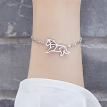 馬 - 幾何手鍊系列 - 抗敏醫療鋼