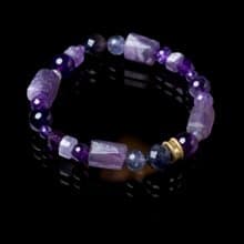 迷幻空間 // C1581紫水晶堇青石手鍊