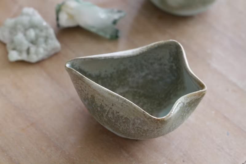 手工製作特殊藍綠色陶瓷茶海