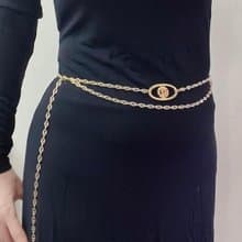 老件新作 小香墜子腰鍊 項鍊 二戴 Reworked