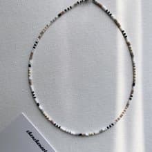 馬達加斯加 日本玻璃珠 串珠 項鍊 串珠項鍊 手作項鍊