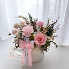 YUNYUN【特大盆花】永生乾燥祝賀盆花 / 限新竹縣市