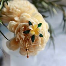 耳骨夾/雞蛋花耳環