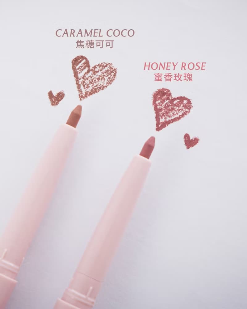 FreshO2 嘟嘟唇線筆0.18g 豐唇 雙頭臥蠶筆 唇線筆刷 精準勾勒
