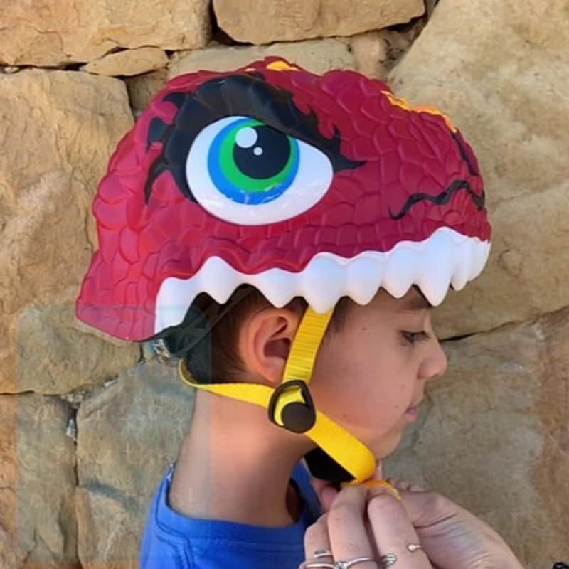 【MAF蔓侒菲】crazysafety/恐龍/安全帽/3D造型/學步帽