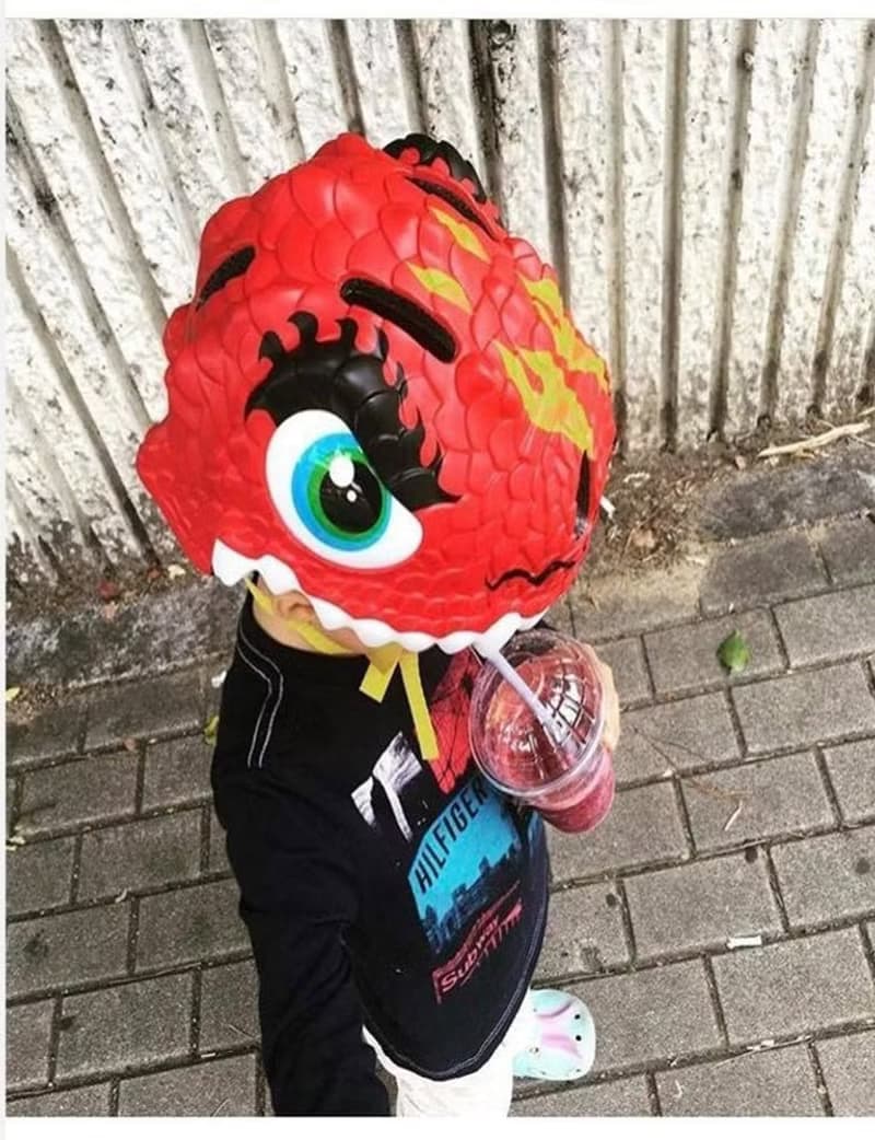 【MAF蔓侒菲】crazysafety/恐龍/安全帽/3D造型/學步帽