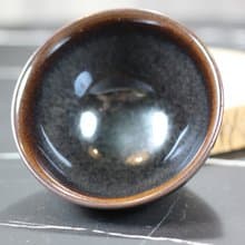 【送禮好物】黑星 天目釉淚 茶杯 鶯歌陶藝名家葉敏祥作品