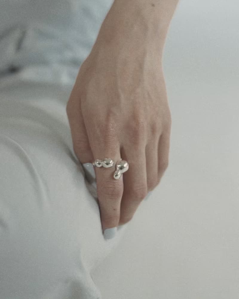 Foaming ring 發泡純銀戒指