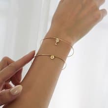 【禮物】許願手環- 白水晶石-沉靜的能量 14K注金手環