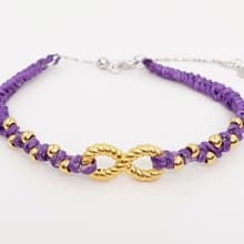 寶麗金珠寶-黃金無限造型手鍊