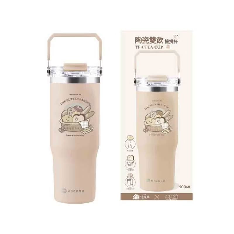 【奶油家族THE BUTTERS × 伴佳家】獨家聯名－陶瓷雙飲提提杯