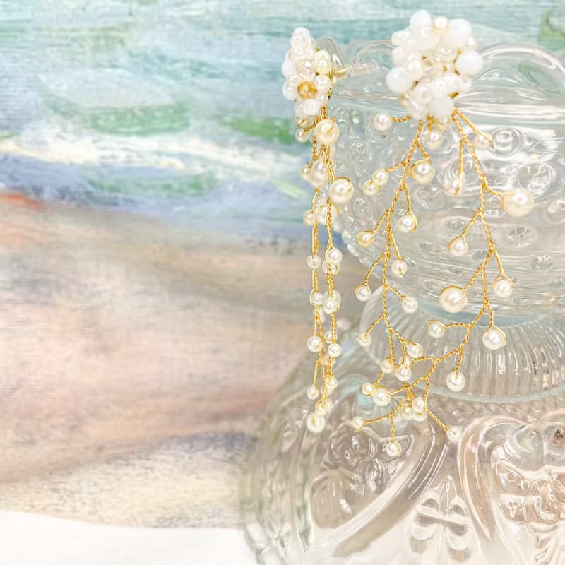 追隨狂潮耳飾系列-貝蒂