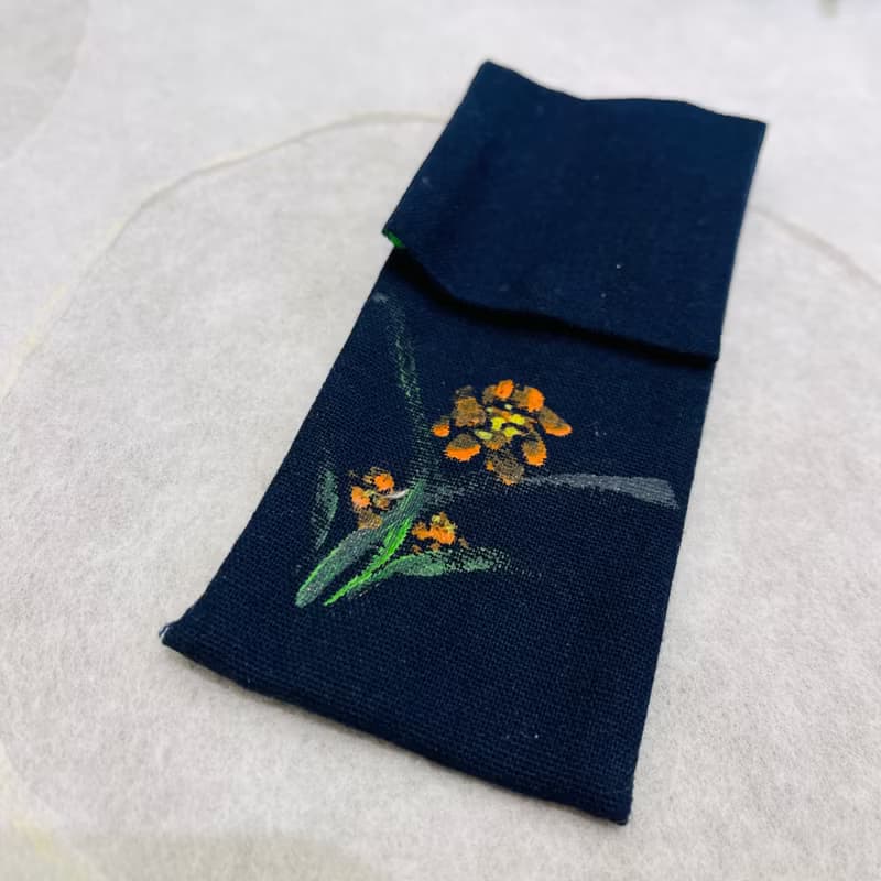 摺疊筷架套(5入) 手繪系列 萬用/環保 台灣手工