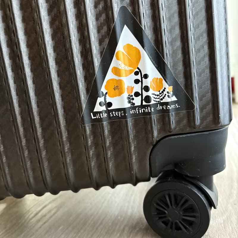 一起來貼貼/行李箱貼紙/裝飾貼紙/提醒自己該旅行了/Dollyx大寬