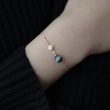 MYSTERY 鷹眼石手鍊-金