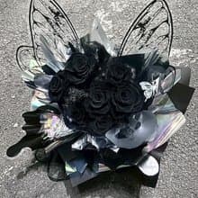 【關於花藝 │蝴蝶永生花束】 蝴蝶花束 情人節 永生花束 面交