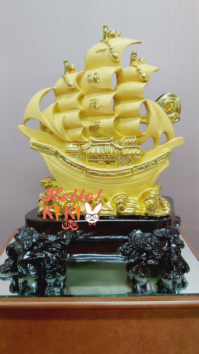 金箔 一帆風順 匾額 退休禮物 升遷送禮 開幕禮物 退伍禮品 風水