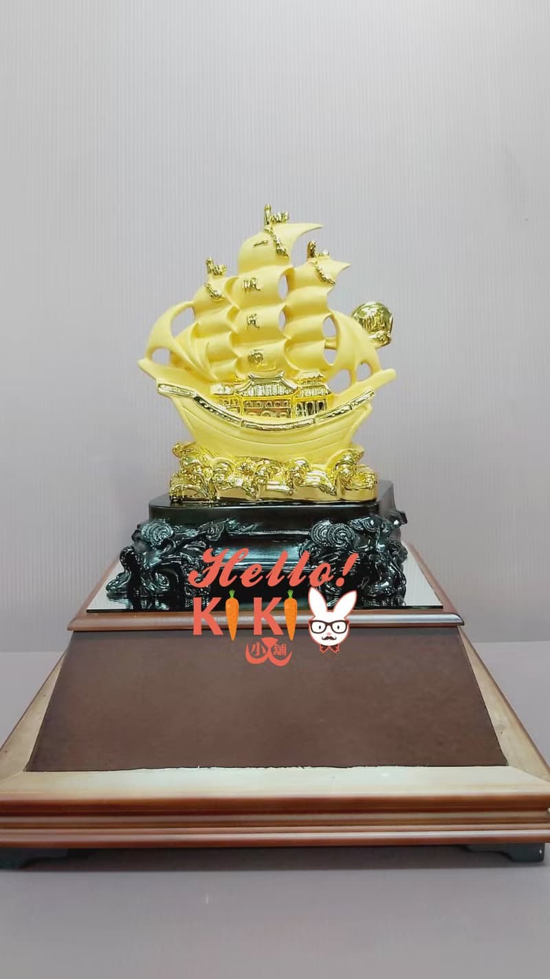 金箔 一帆風順 匾額 退休禮物 升遷送禮 開幕禮物 退伍禮品 風水