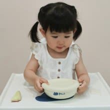 點心碗/小粥碗碗蓋 學習餐具 三色碗 ∣Moek X Jesper