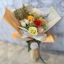 永生玫瑰花束 畢業花束 情人節花束 韓式花束 祝賀 禮物