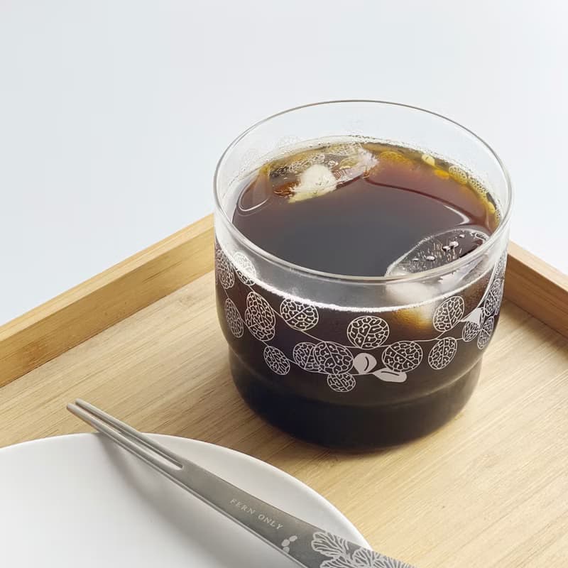 蕨飲玻璃杯2.0- 伏石蕨 | 玻璃杯 酒杯 水杯 母親節 畢業 咖啡杯