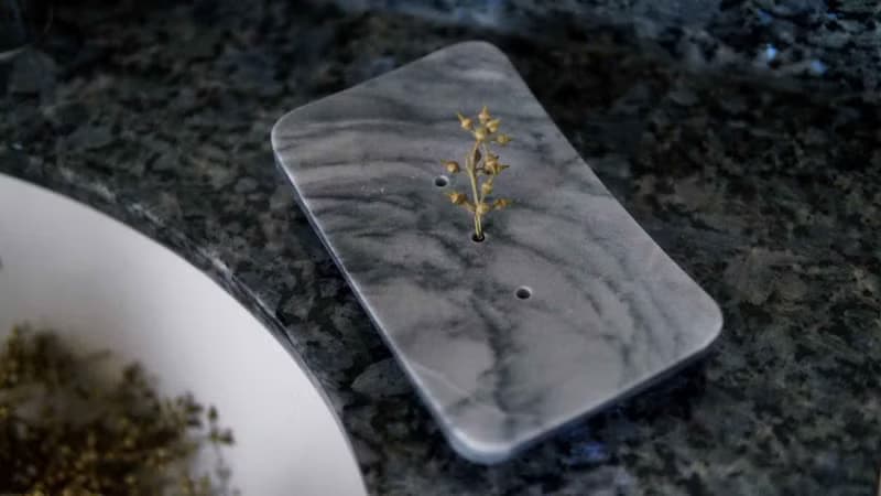 大理石衛浴收納組 (洗手乳罐/肥皂盤/漱口杯)