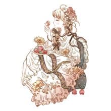 願花垂憐 PET 紙膠帶 貝殼光