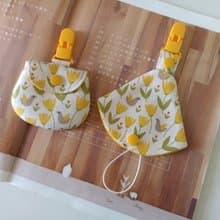 【11/14後出貨】胖嘟嘟平安符袋 二合一奶嘴夾 平安符袋 香火袋