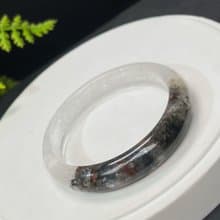 高品質 四季幽靈水晶手鐲 56MM 晶體冰透 異象石英手環 熱情活力