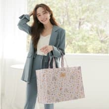 【早安柯基-方便行李袋】台灣製造大容量旅行收納防水肩背袋