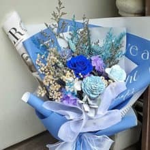 乾燥花/永生花束-海洋絮語
