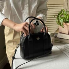 韓國 The Ally | MIA BAG | 黑色 | 牛皮手袋 斜背包