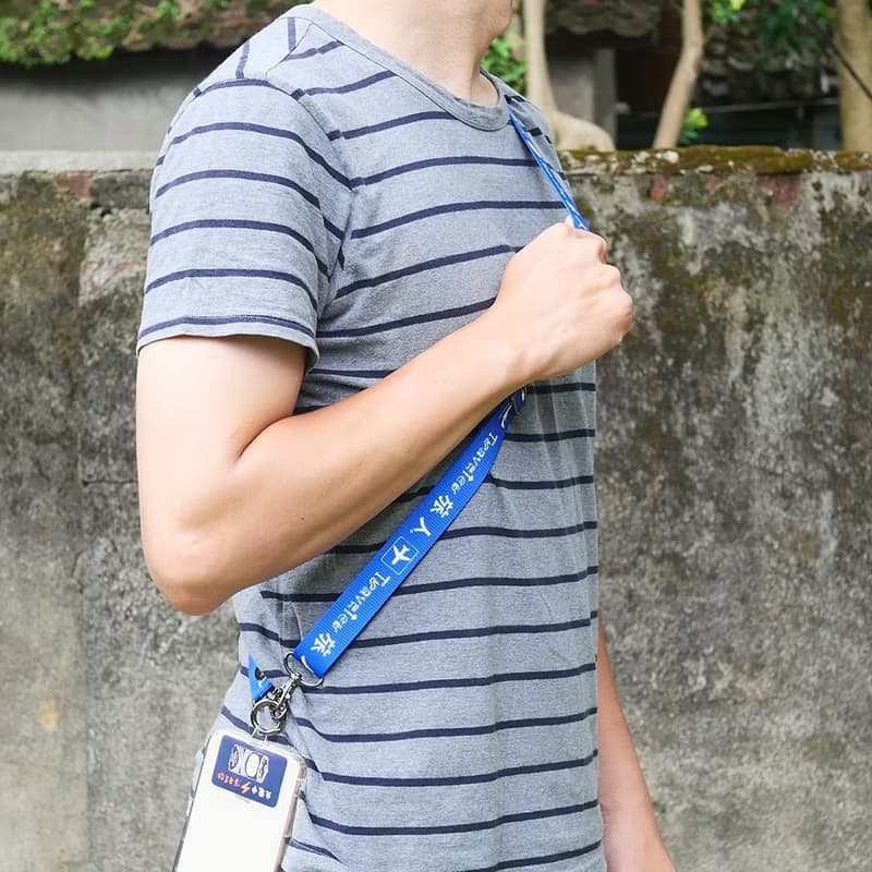 側背手機掛繩 Crossbody Phone Strap - 旅人 男生禮物推薦　畢業