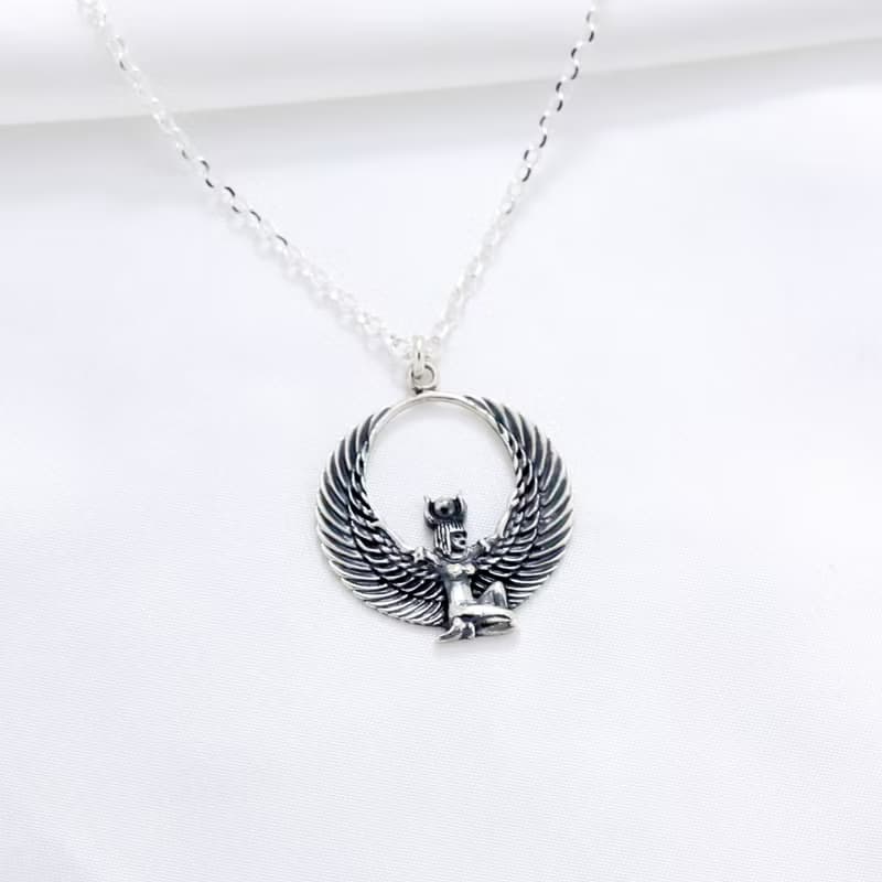 【Angel & Me】守護神 Isis 伊西斯 s925 純銀項鍊 生日禮物 送禮