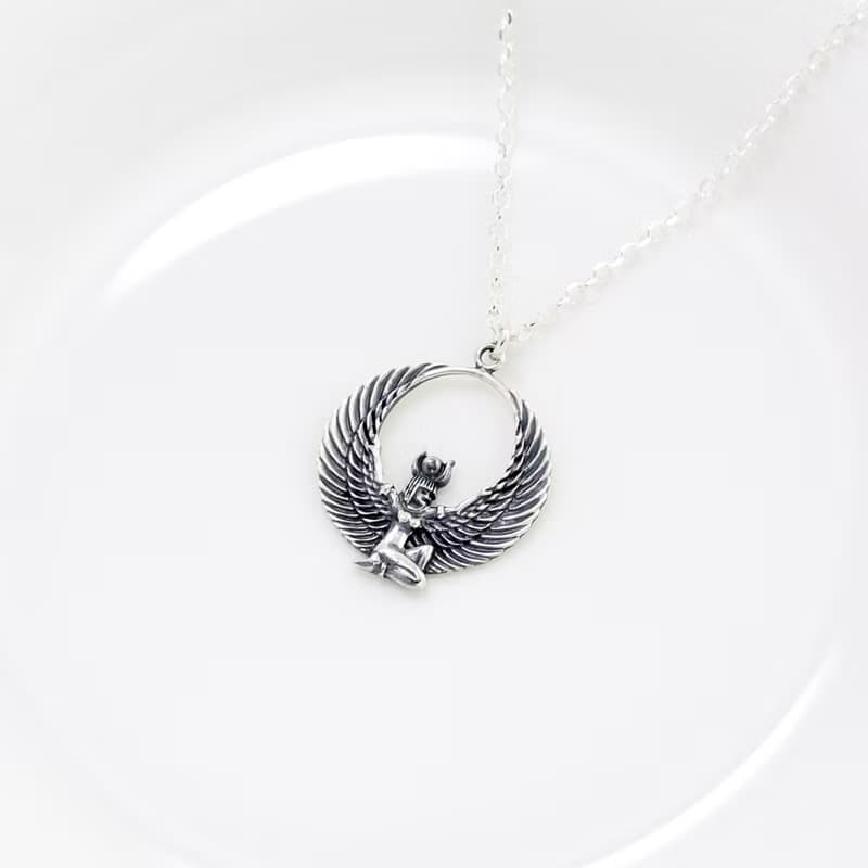 【Angel & Me】守護神 Isis 伊西斯 s925 純銀項鍊 生日禮物 送禮