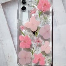 手作押花手機保護殼| Samsung Galaxy S23 | 粉色