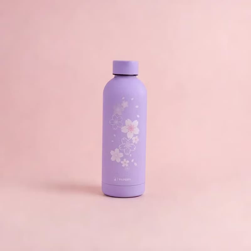 冷熱保溫瓶 隨行杯 - 櫻花漫舞  (500ml)