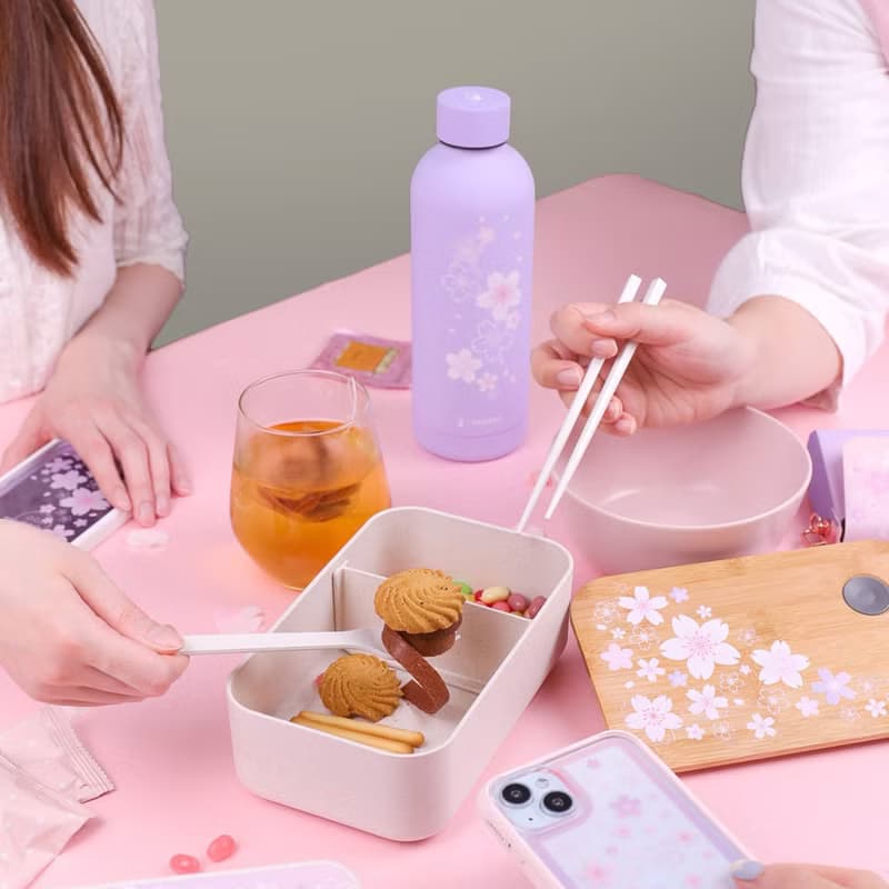 冷熱保溫瓶 隨行杯 - 櫻花漫舞  (500ml)