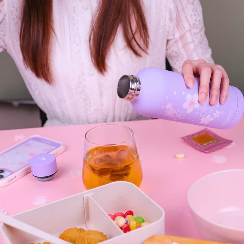 冷熱保溫瓶 隨行杯 - 櫻花漫舞  (500ml)