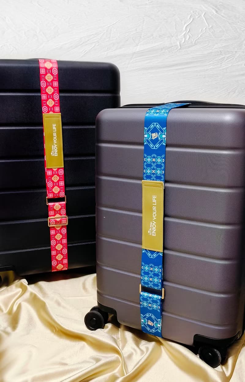 好運當頭行李帶 出國旅行 好運隨行