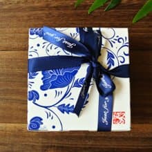 髮梳、髮夾、小髮釵專用禮盒(青花瓷款)