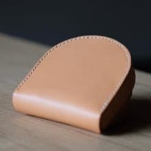 日式駒縫零錢盒【原皮色】