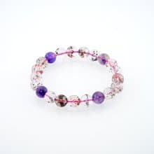 寶麗金珠寶-天然超七水晶手珠 手鍊