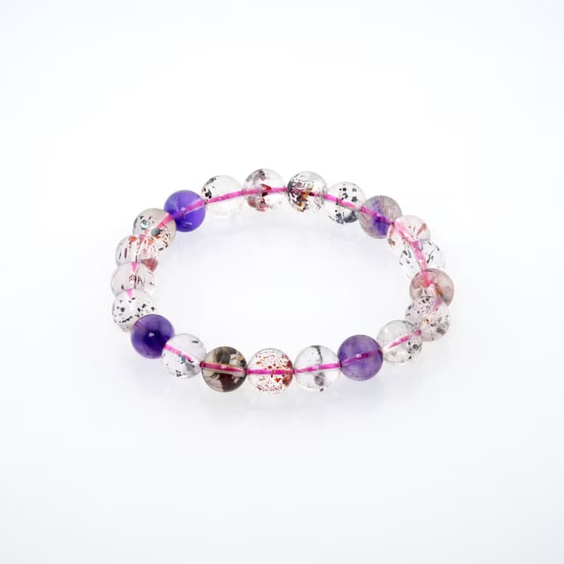 寶麗金珠寶-天然超七水晶手珠 手鍊