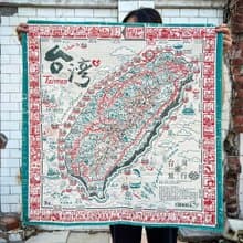 三色環島遊戲布地圖