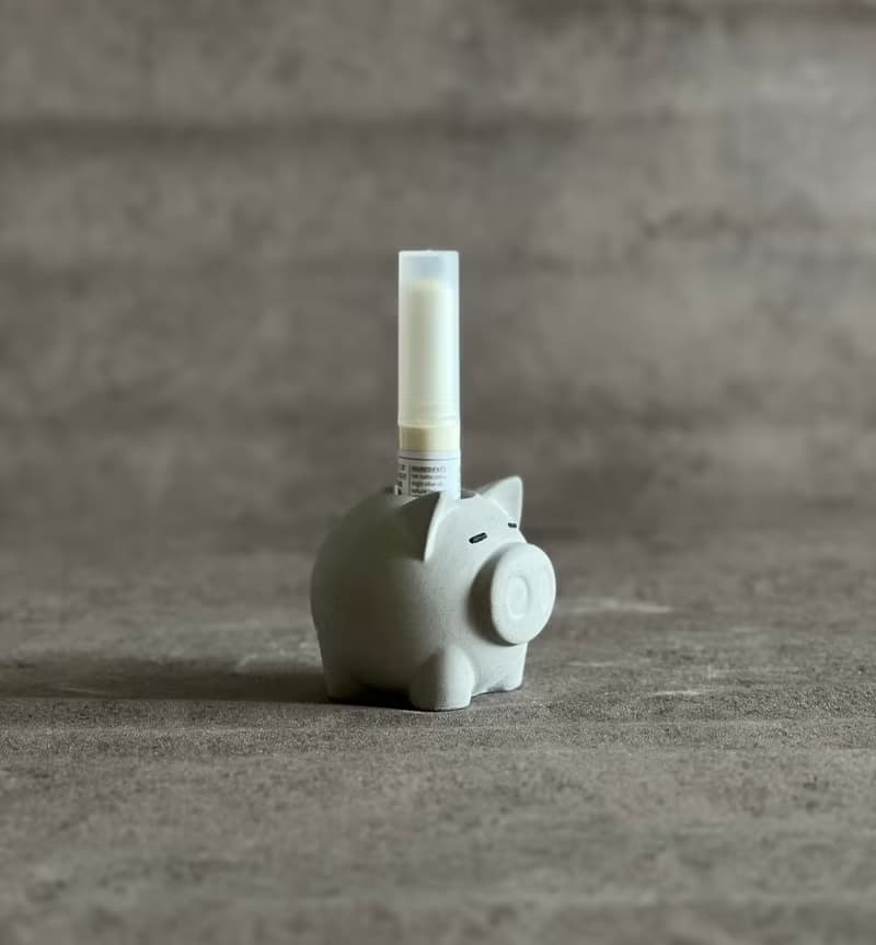 有痣者事竟成/擴香石/豬/精油座/水泥/擺件/蠟燭臺/附贈精油