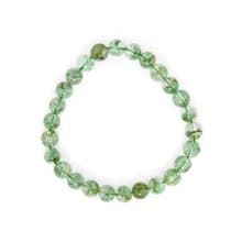 寶麗金珠寶-天然翡翠綠幽靈水晶手珠